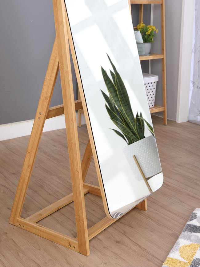 Lorin Standing Mirror 42 x 172 cm - Natural - 2