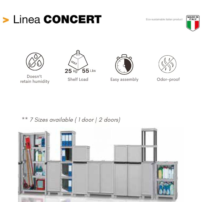 Linea Concert Slim Base Cabinet - 6