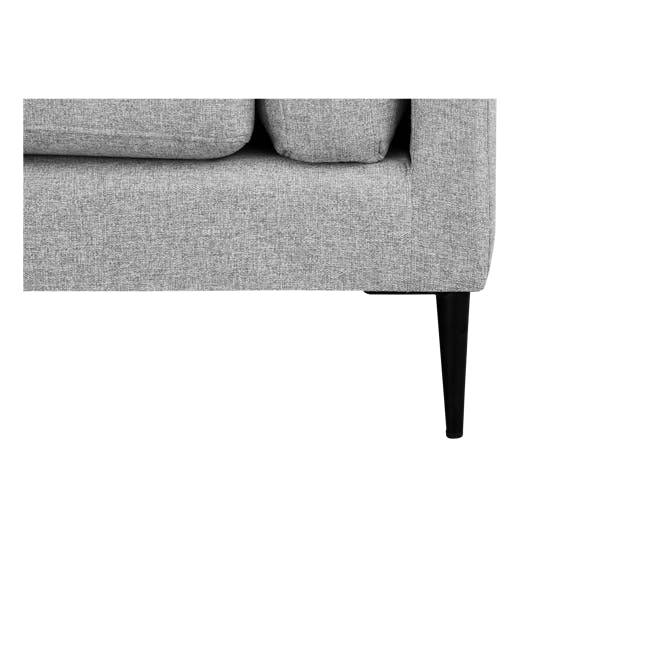 Pierce 3 Seater Sofa - Silver (Eco Clean Fabric) - 6