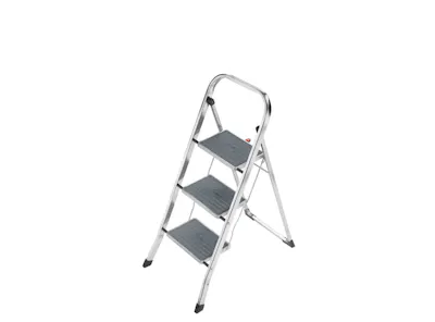 Hailo Light Weight 3 Step Folding Ladder