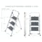 Hailo K30 Light Weight 3 Step Folding Ladder - 2