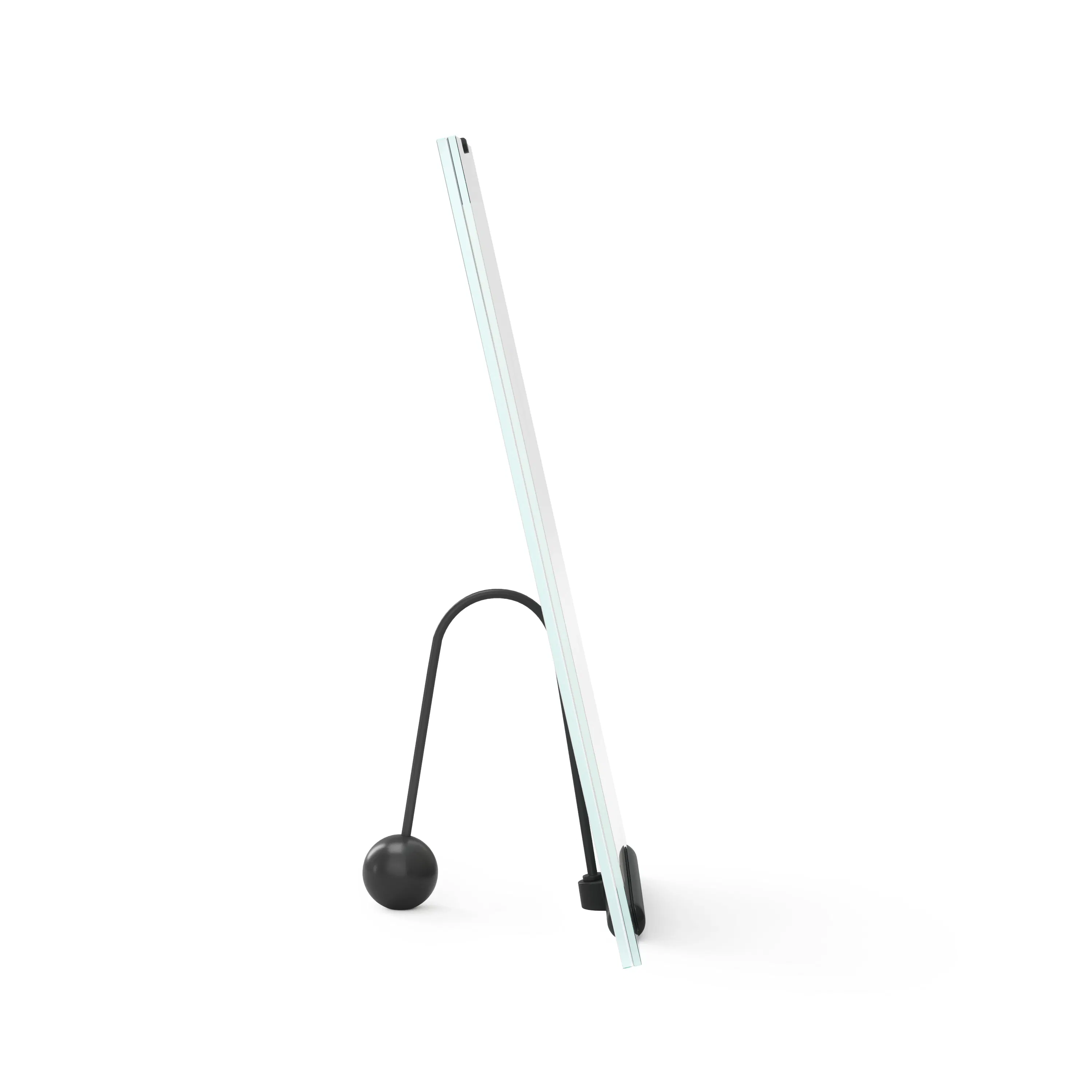 Flute Photo Frame 8x10 - Black - 9 - 3D rendering, minimalist design, sleek lines, modern aesthetic, abstract art, abstract
