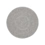 Timber Round Flatwoven Rug 1.2m - Grey - 0