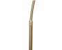 Olivia Arched Floor Lamp - Brass, Black Marble - 5