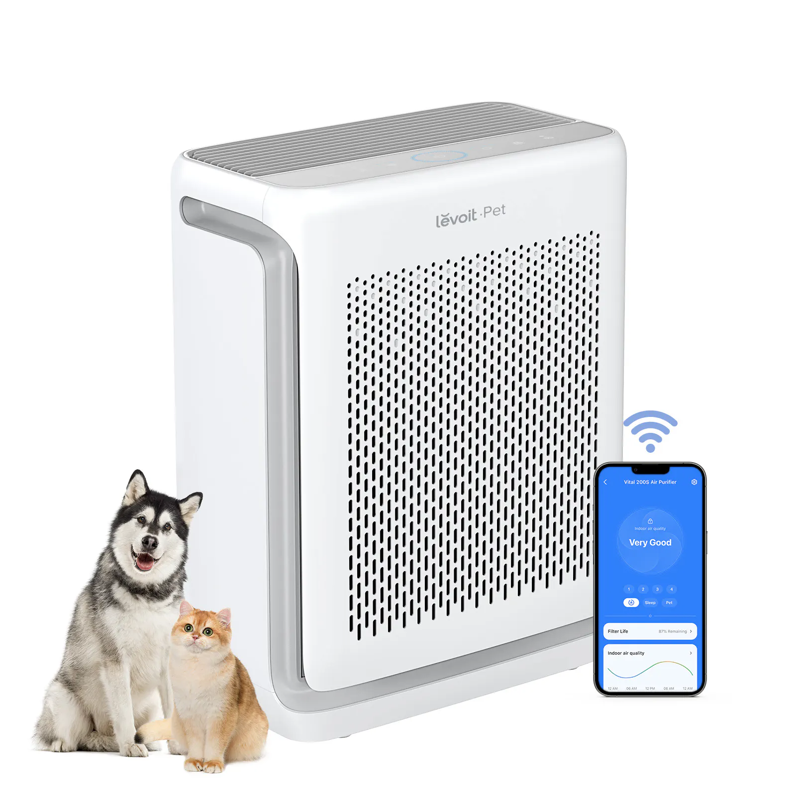 Levoit Vital 200S Pet Friendly Smart True HEPA Air Purifier - 10