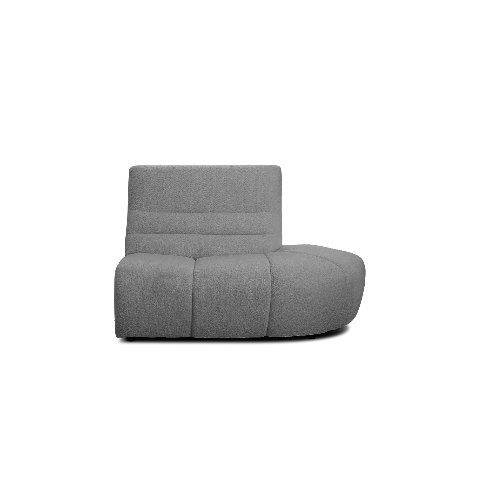 Tara 4 Seater Corner Extended Sofa - Dark Grey - 27