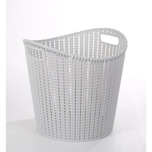 Alice Laundry Basket - Grey - 6