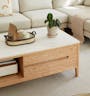 Devin Coffee Table 1m (Sintered Stone) - 4