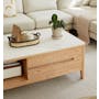 Devin Coffee Table 1m (Sintered Stone) - 4