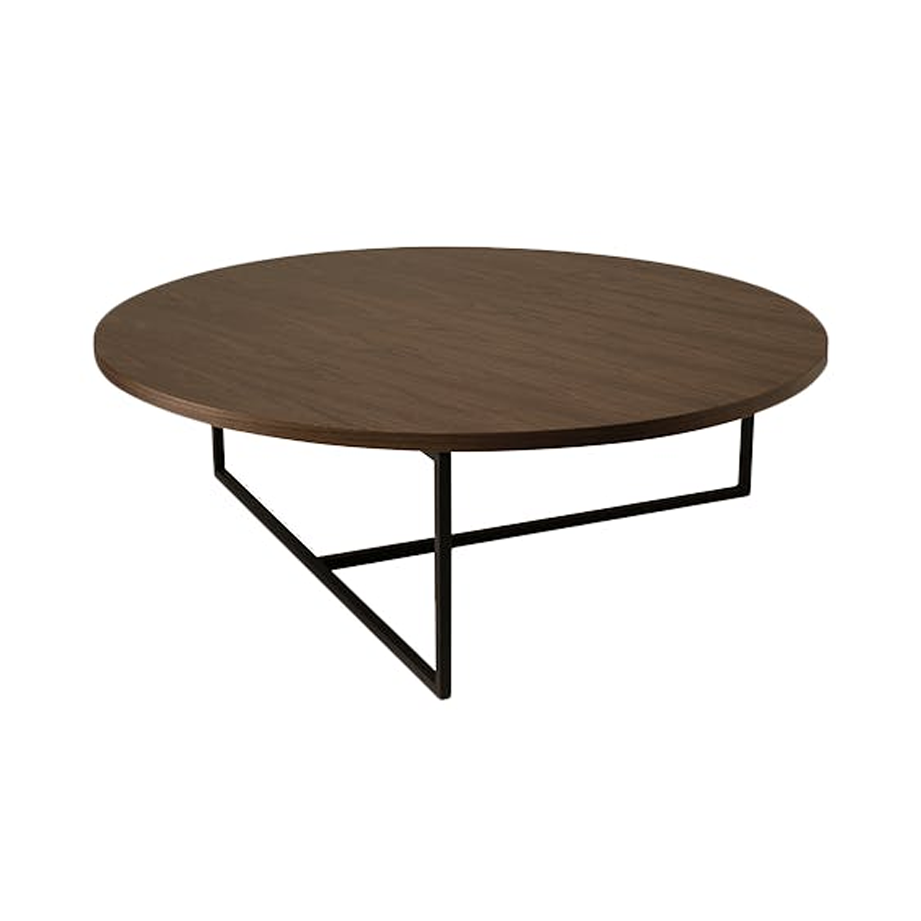 matt black side table