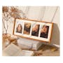 4-in-1 Wooden Photo Frame - Natural - 5