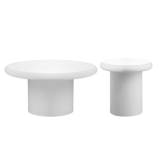 Lesso Concrete Round Side Table - 5