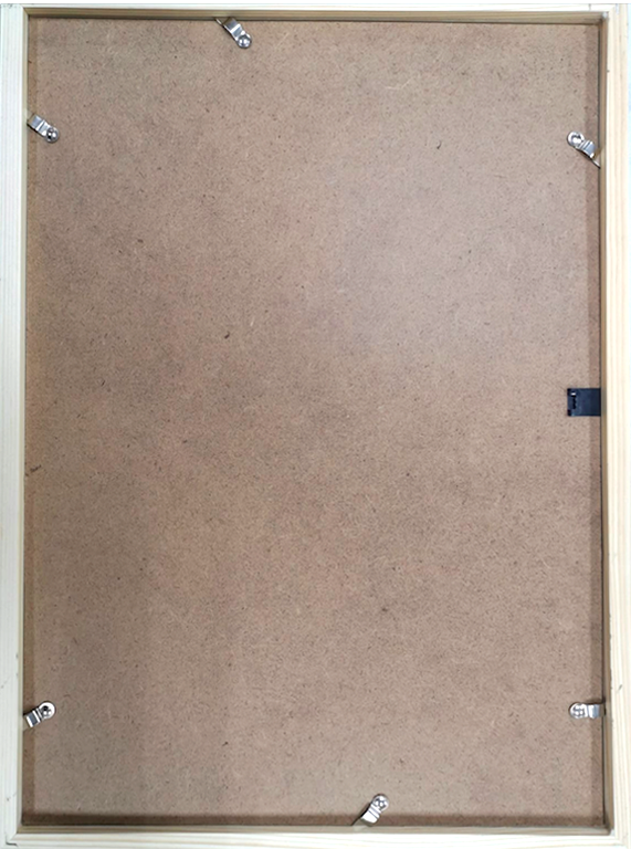 A4 Size Wooden Frame White, Frames by HipVan HipVan