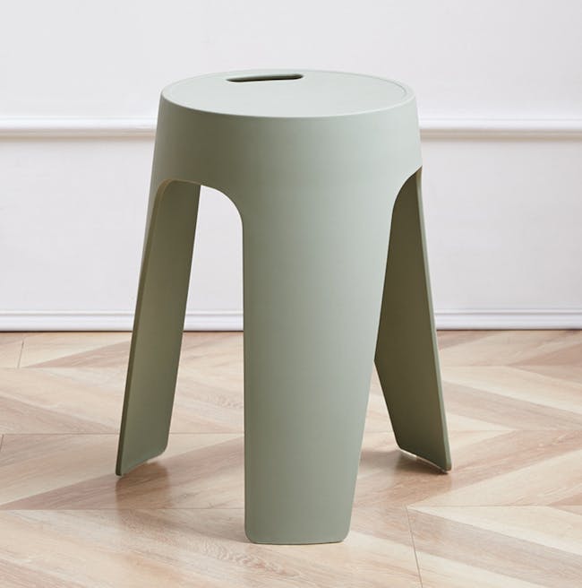 Jovie Stackable Stool - Taupe - 2