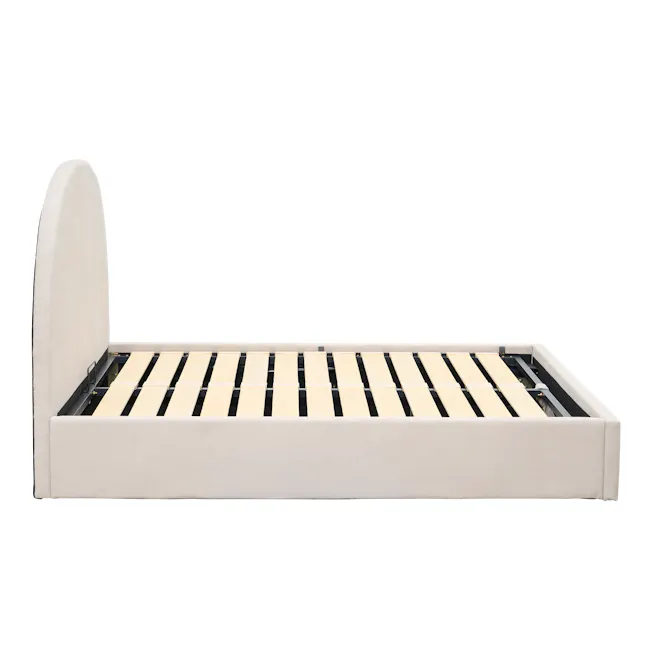 Aspen Single Storage Bed - Acru - 9