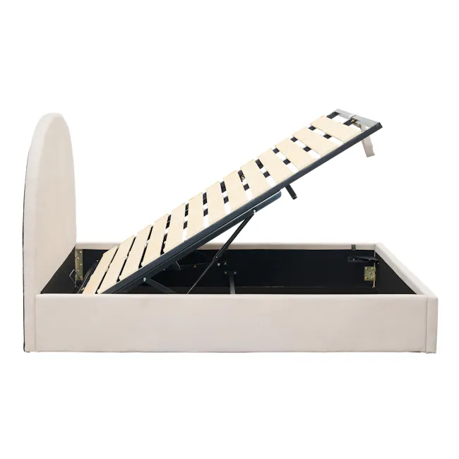 Aspen Single Storage Bed - Acru - 15