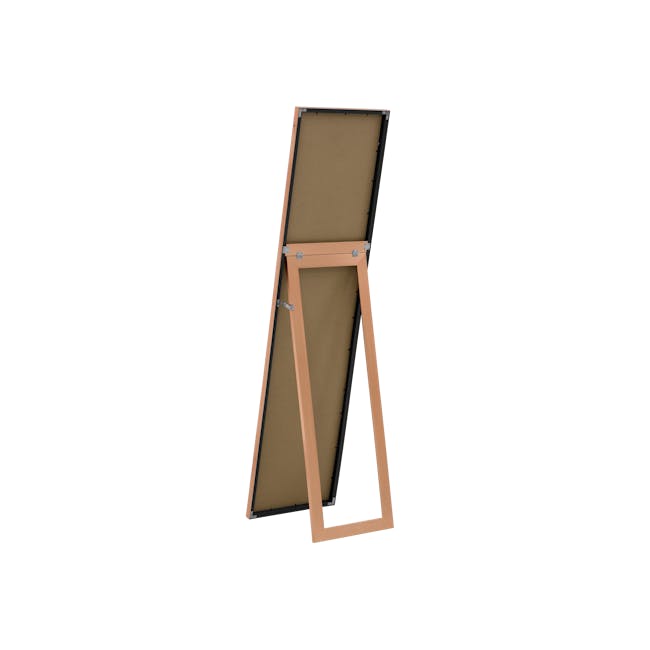 Zoey Standing Mirror 30 x 150 cm - Rose Gold - 3