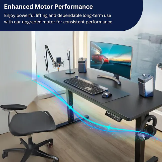 ARDEN FlexiLift Adjustable Table (2 Sizes) - 8 - Enhanced motor performance, powerful lifting, dependable long-term use