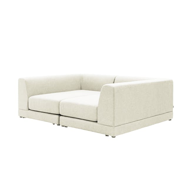 Abby 4 Seater Lounge Sofa - Pearl - 2