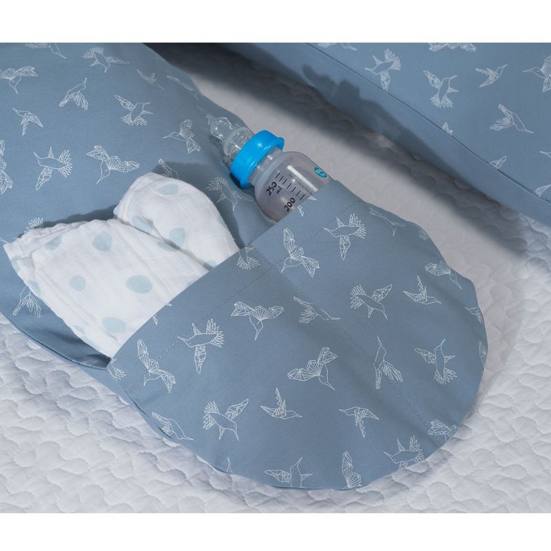 Theraline The Original Maternity and Nursing Pillow Hummingbird