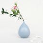 Nordic Matte Vase Water Drop - Blue Grey - 4