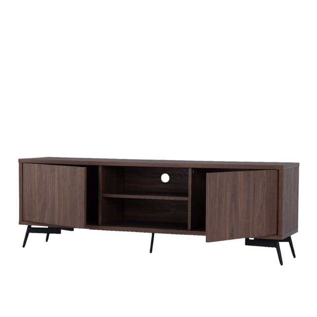 (As-is) Ansel TV Console 1.8m - Walnut - 6 - 7