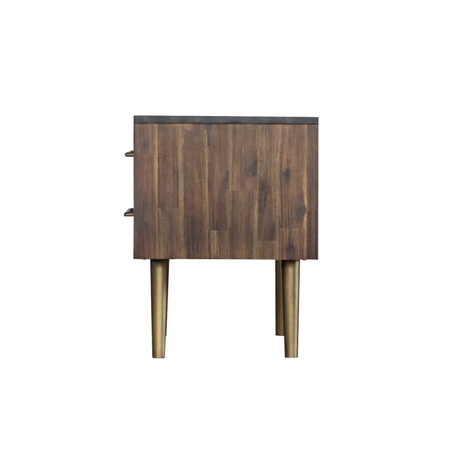 Cadencia Twin Drawer Bedside Table - 5