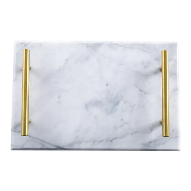 Eve Marble Serving Tray (Grey) - 1
