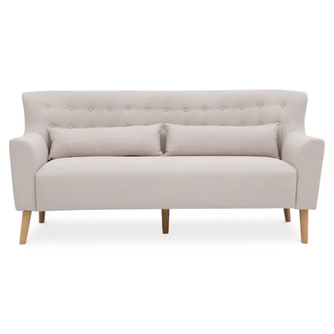 Delvin 3 Seater Sofa - Beige - 1