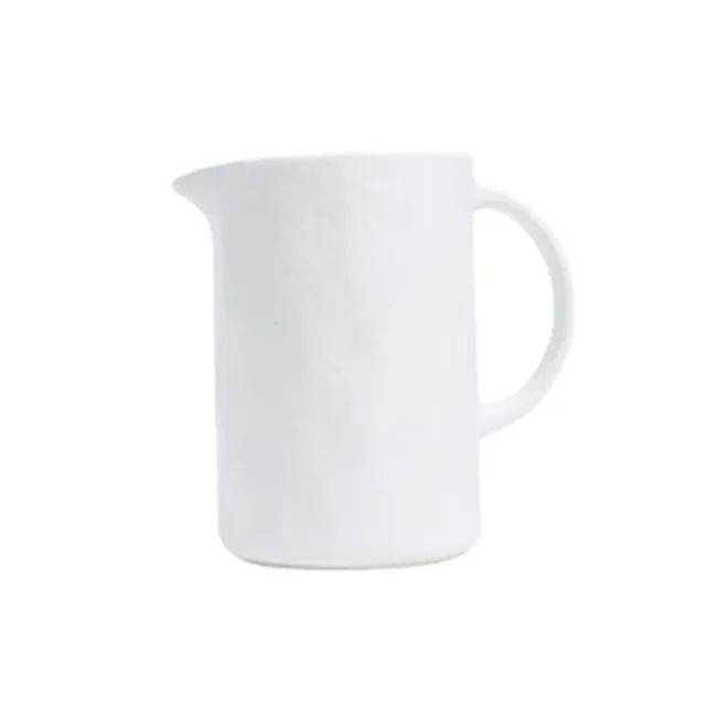 Lowell Textured White Jug - 1