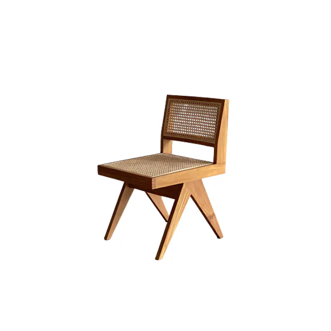 Dana Chair, Rattan Base - 1