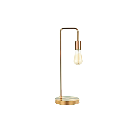 brass tablelamp