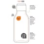 Asobu Urban Water Bottle 500ml - Pastel Orange - 5