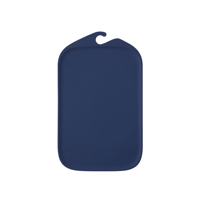 Modori Cutting Board - Navy - 1 - Modori, sleek design, matte finish, ergonomic shape, compact size, durable material