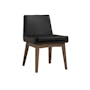 Fabian Dining Chair - Cocoa, Espresso (Faux Leather) - 0