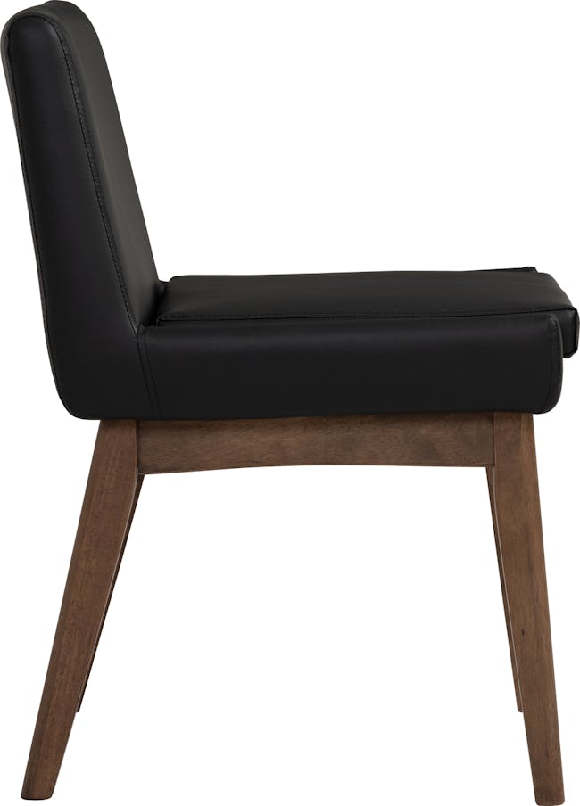 Fabian Dining Chair - Cocoa, Espresso (Faux Leather) - 2