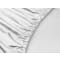 Erin Bamboo Fitted Bed Sheet - Cloudy White (4 Sizes) - 3