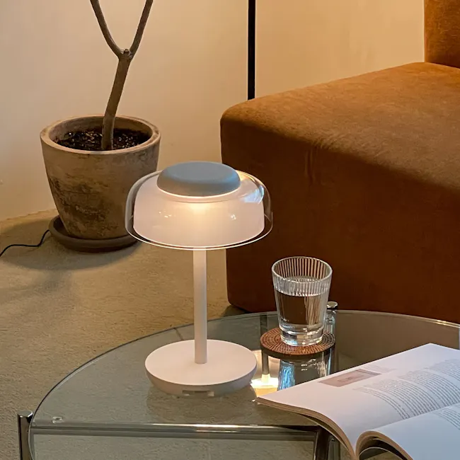 Layer LED Table Lamp - White - 2
