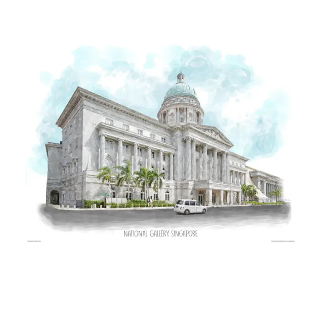 National Gallery of Singapore Art Print - 1