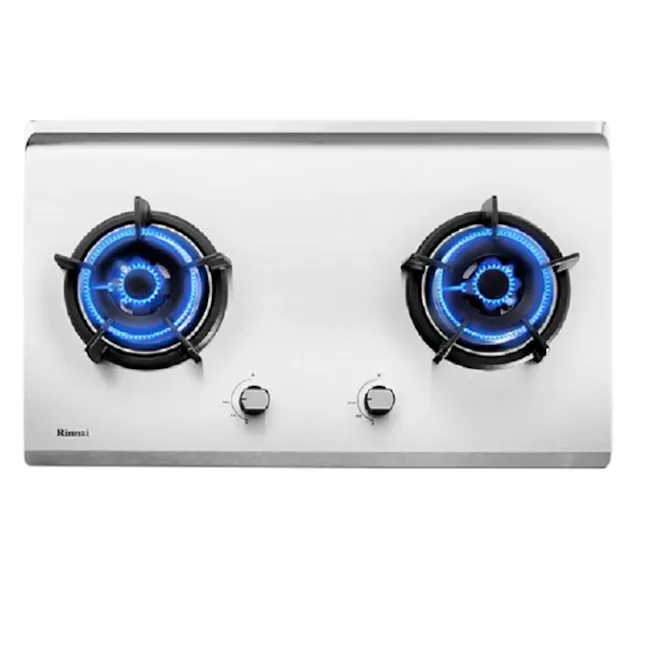 Rinnai RB-72S 2-Burner Tempered Glass Cooker Hob (77cm) - 1