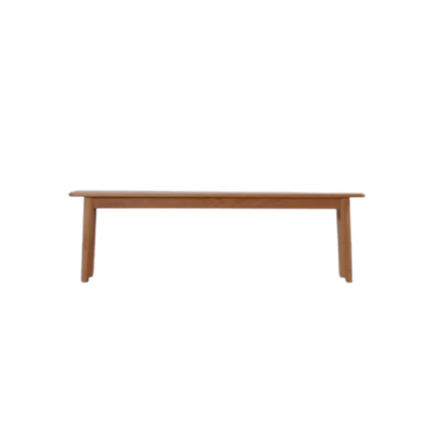 Oscar Bench (Solid Oak Wood) - 110cm - 1