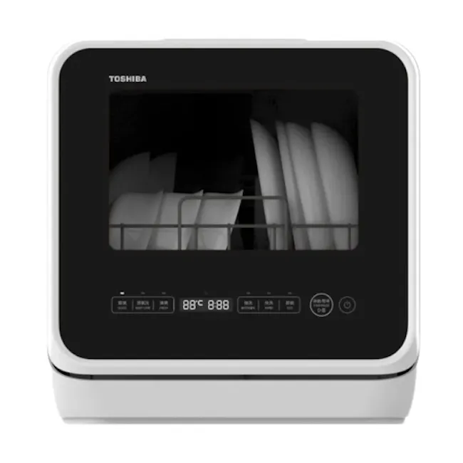 DWS-22ASG(K) Black Multiple Purposes Portable Dishwasher, 5L - 1