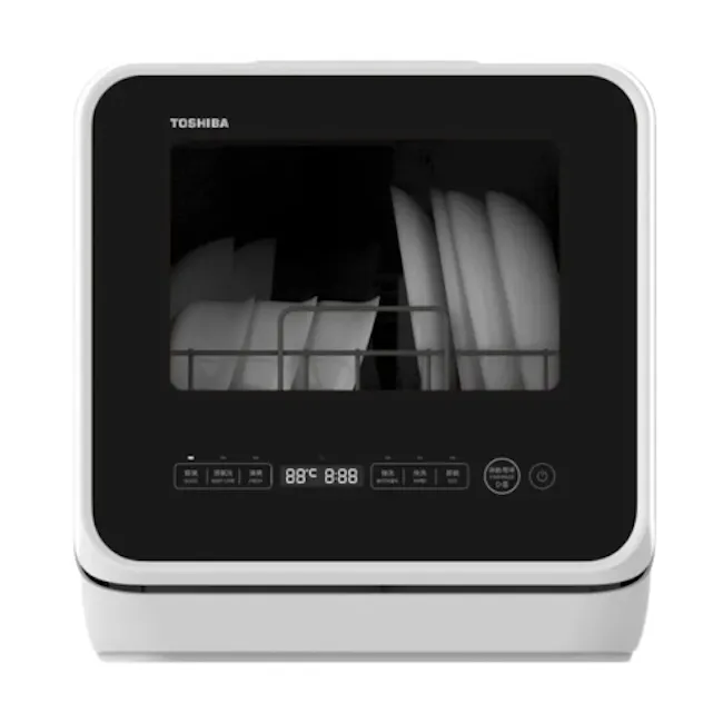 DWS-22ASG(K) Black Multiple Purposes Portable Dishwasher, 5L - 1