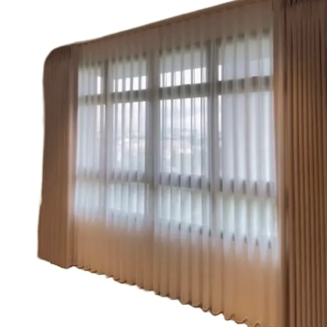 Thicker Day Sheer Fabric Curtain - 1