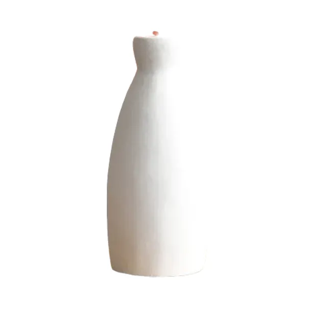 White Pottery Vase - Small - 1