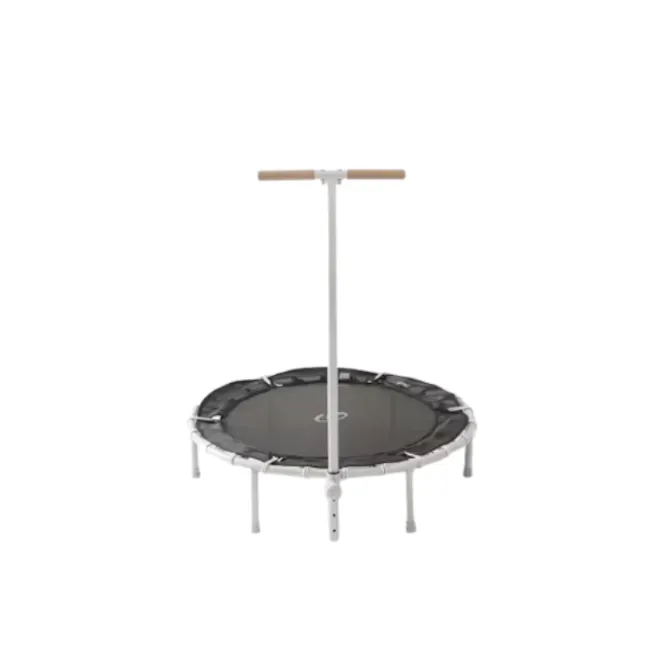 Fitness Trampoline Fit Trampo 500 with Front Bar and Folding Legs - Domyos - White - 1