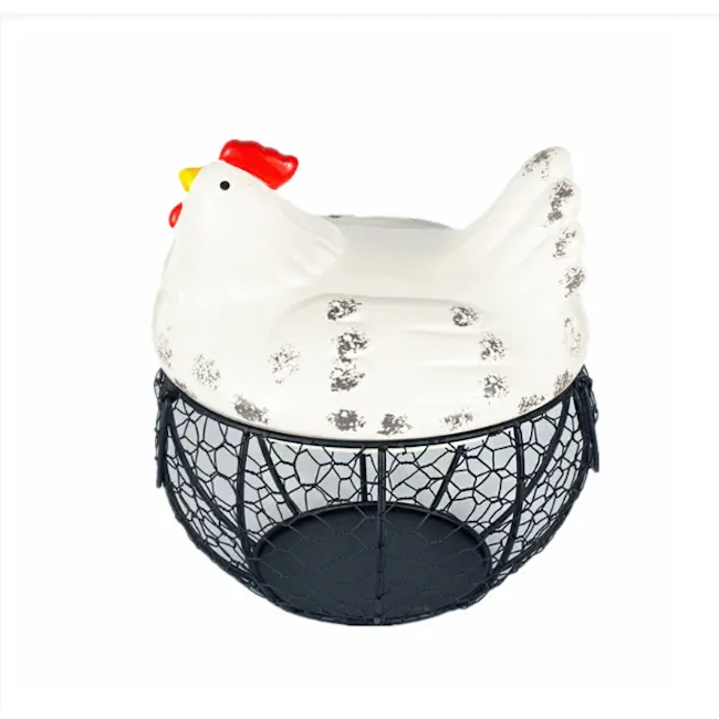 Ceramic Egg Basket, Type 1 - 1