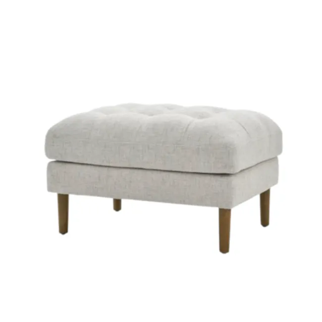 Madison Ottoman - Bisque (Performance Fabric) - 1