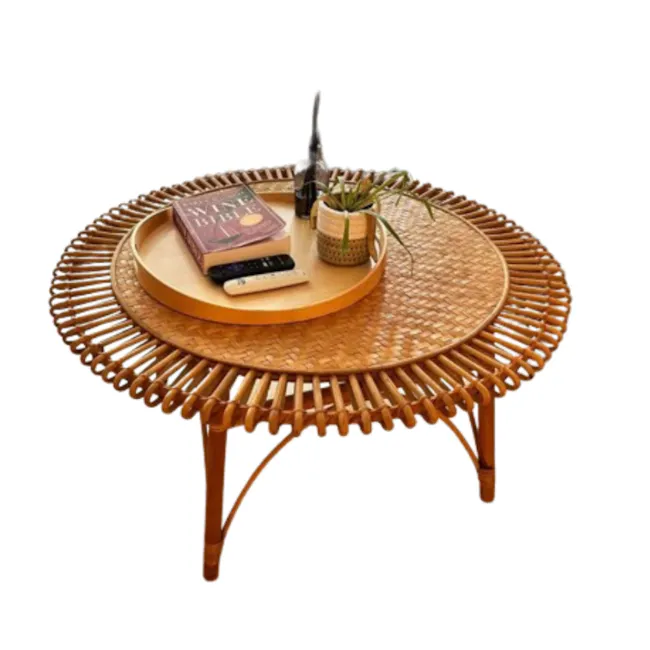 Rattan Coffee Table - 1