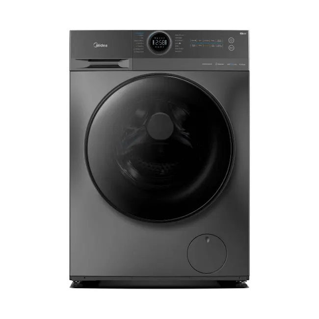 MIDEA MF200D100WB 10/7KG Front Load Washer Dryer - Dark Grey